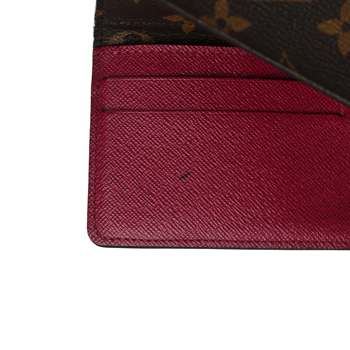 Monogram Josephine Wallet Fuchsia