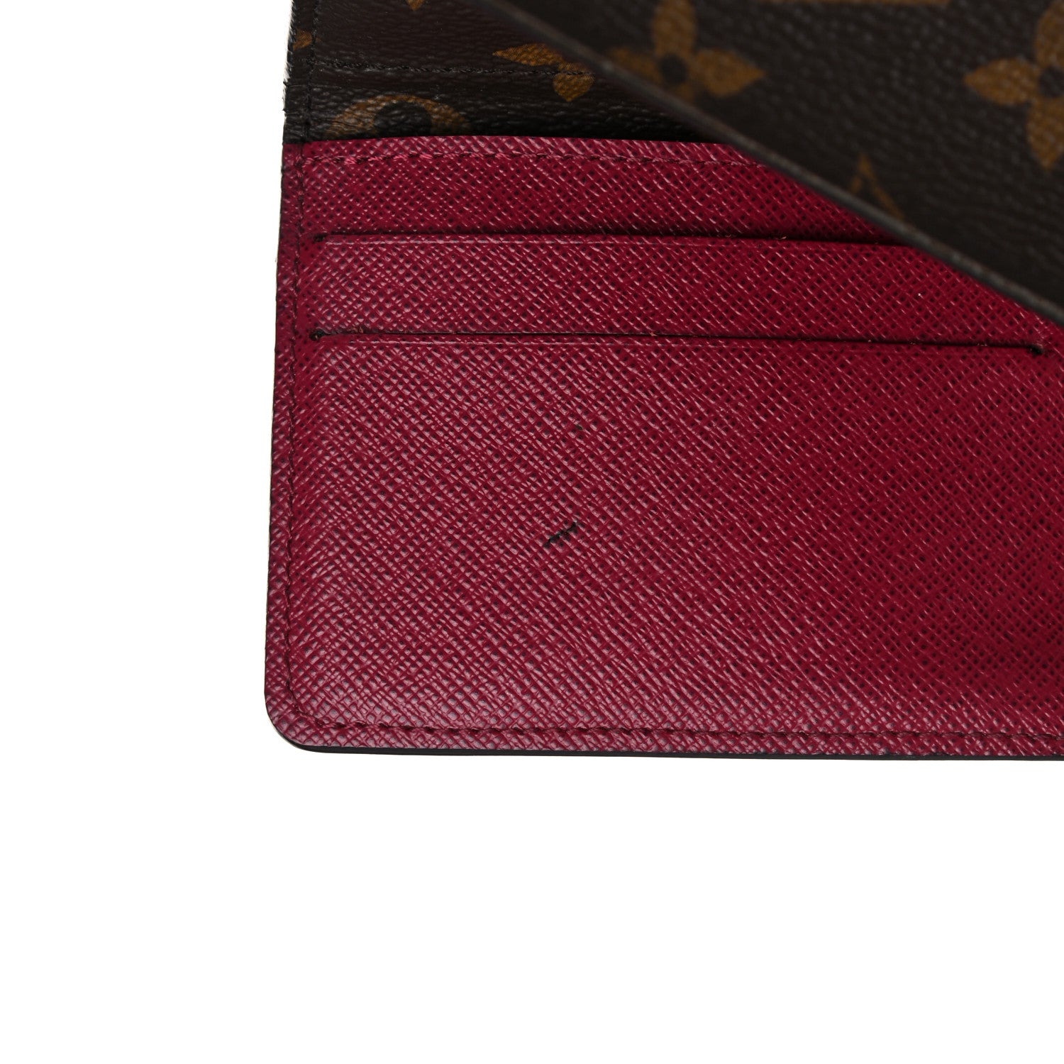 Louis Vuitton Monogram Josephine Wallet Fuchsia 13 of 19