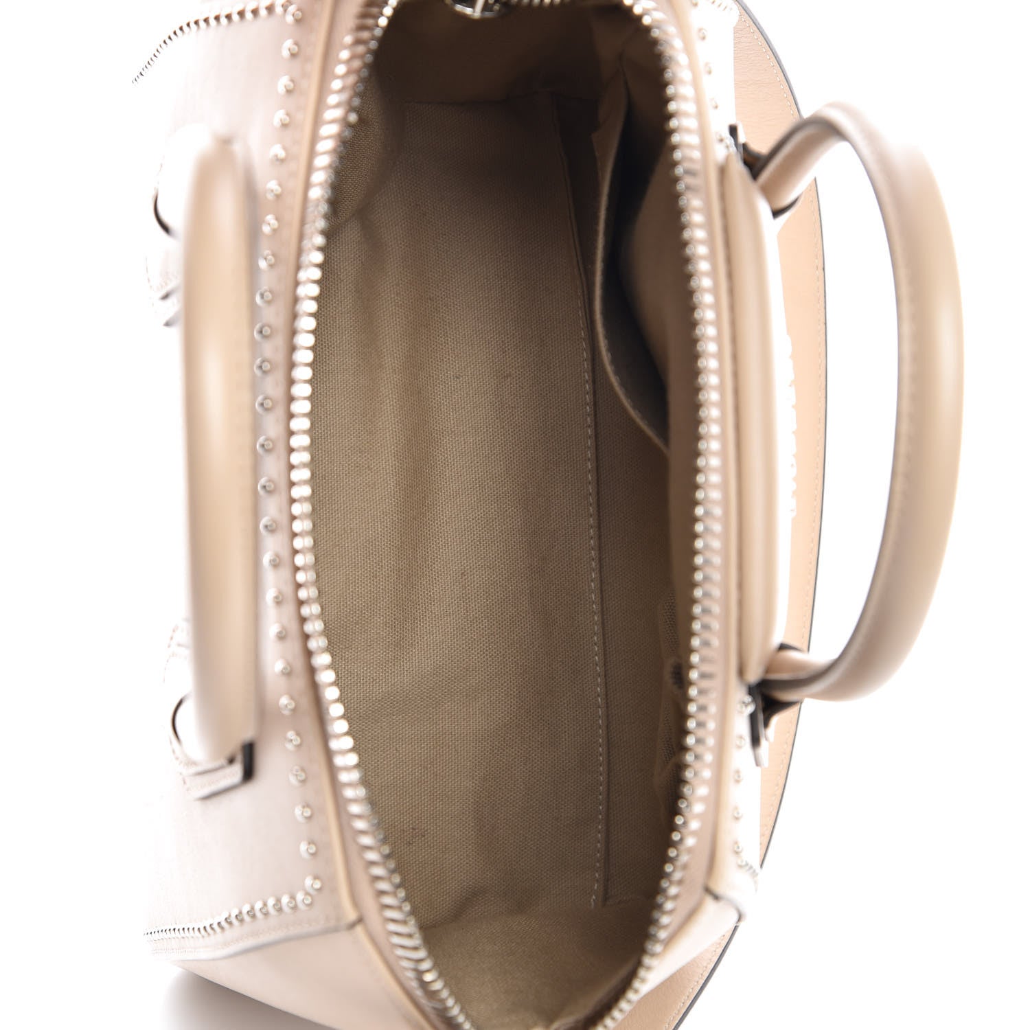 Givenchy Calfskin Small Studded Antigona Beige Buff 6 of 9