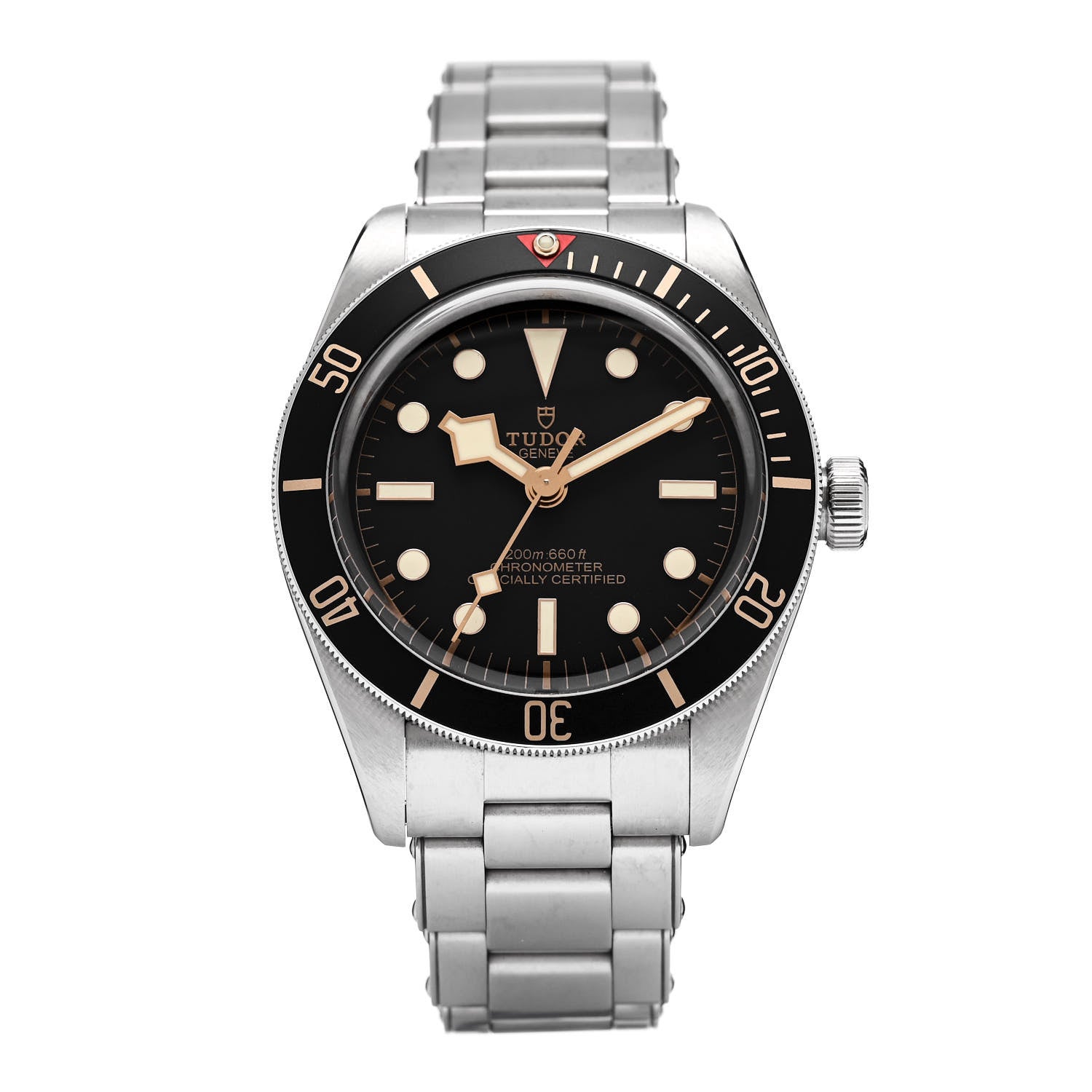 TUDOR Stainless Steel 39mm Black Bay Fifty Eight Automatic Watch Black 79030N 1 of 5