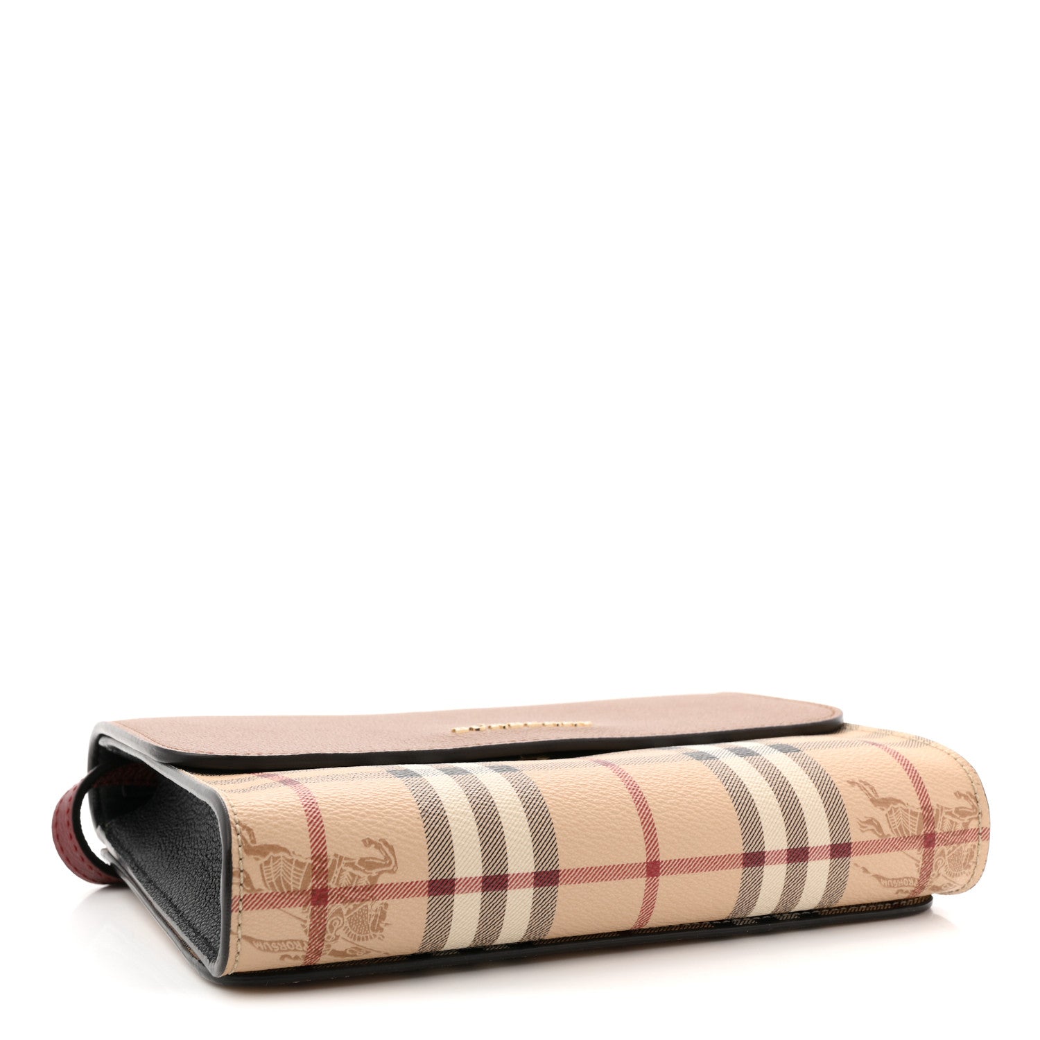 Burberry Haymarket Check Small Loxley Crossbody Bright Toffee 4 of 10