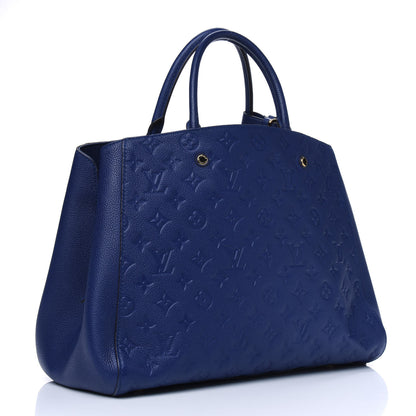 Louis Vuitton Empreinte Montaigne GM Iris 2 of 5