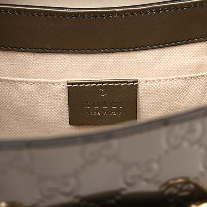 Gucci Shine Guccissima Medium Emily Chain Shoulder Bag Sasso 6 of 15