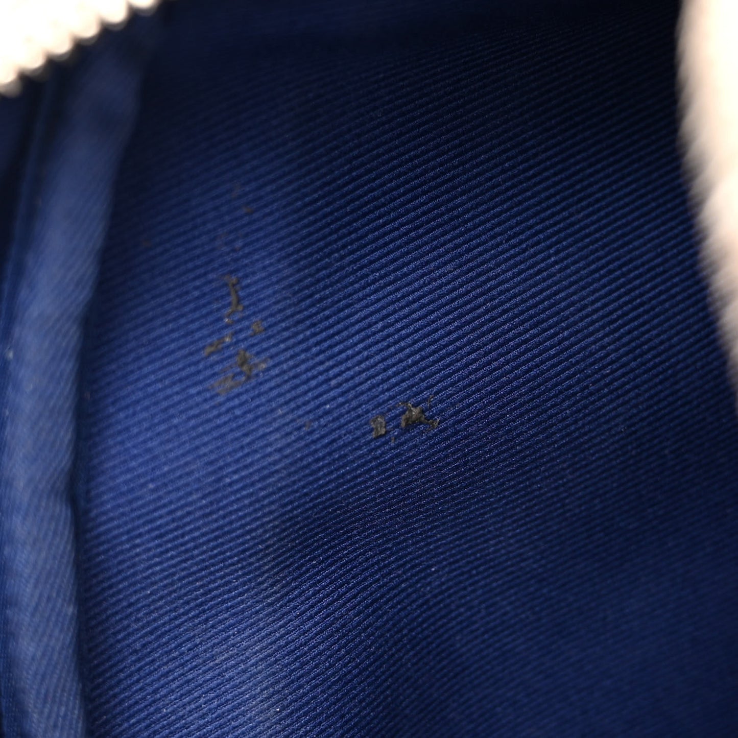 Monogram Watercolor Outdoor Pouch Blue