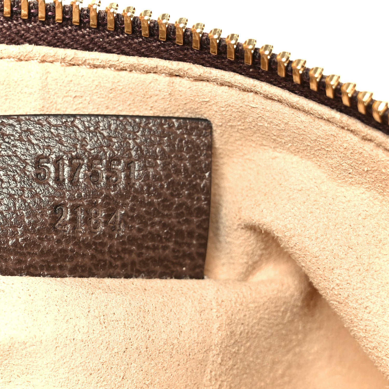 Gucci GG Supreme Monogram Large Ophidia Pouch Clutch Brown 1828618
