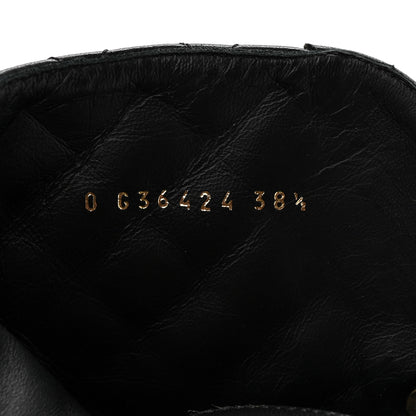 Chanel Calfskin Cap Toe CC Riding Boots 39 Black 25 of 25