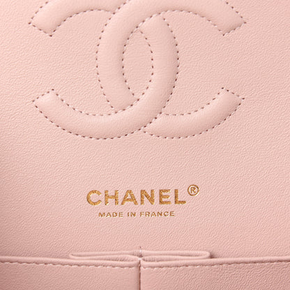 Chanel Caviar Quilted Medium Double Flap Light Pink 8 of 11