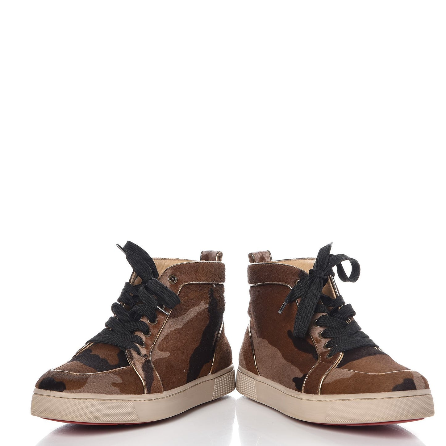 Pony Hair Camo Rantus Orlato Flat Sneakers 37.5