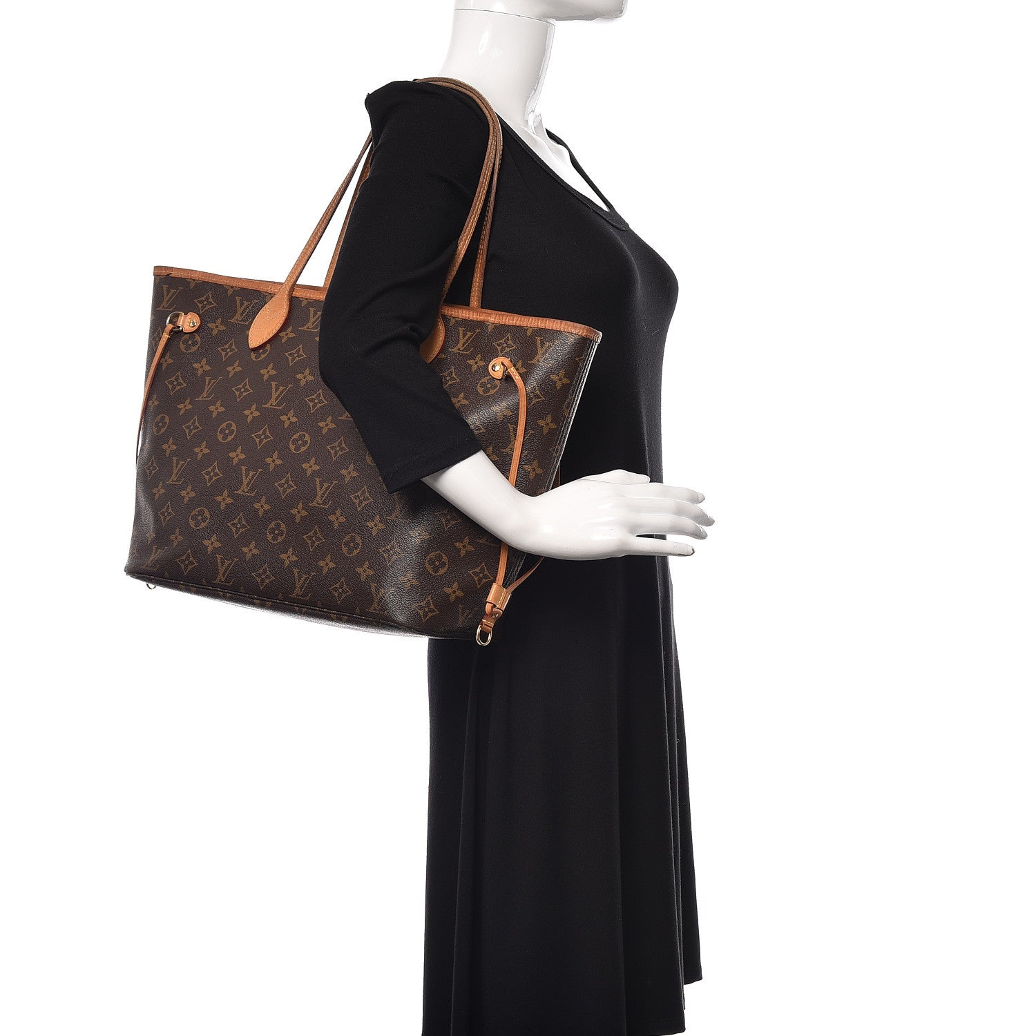 Louis Vuitton Monogram Neo Neverfull MM 2 of 12