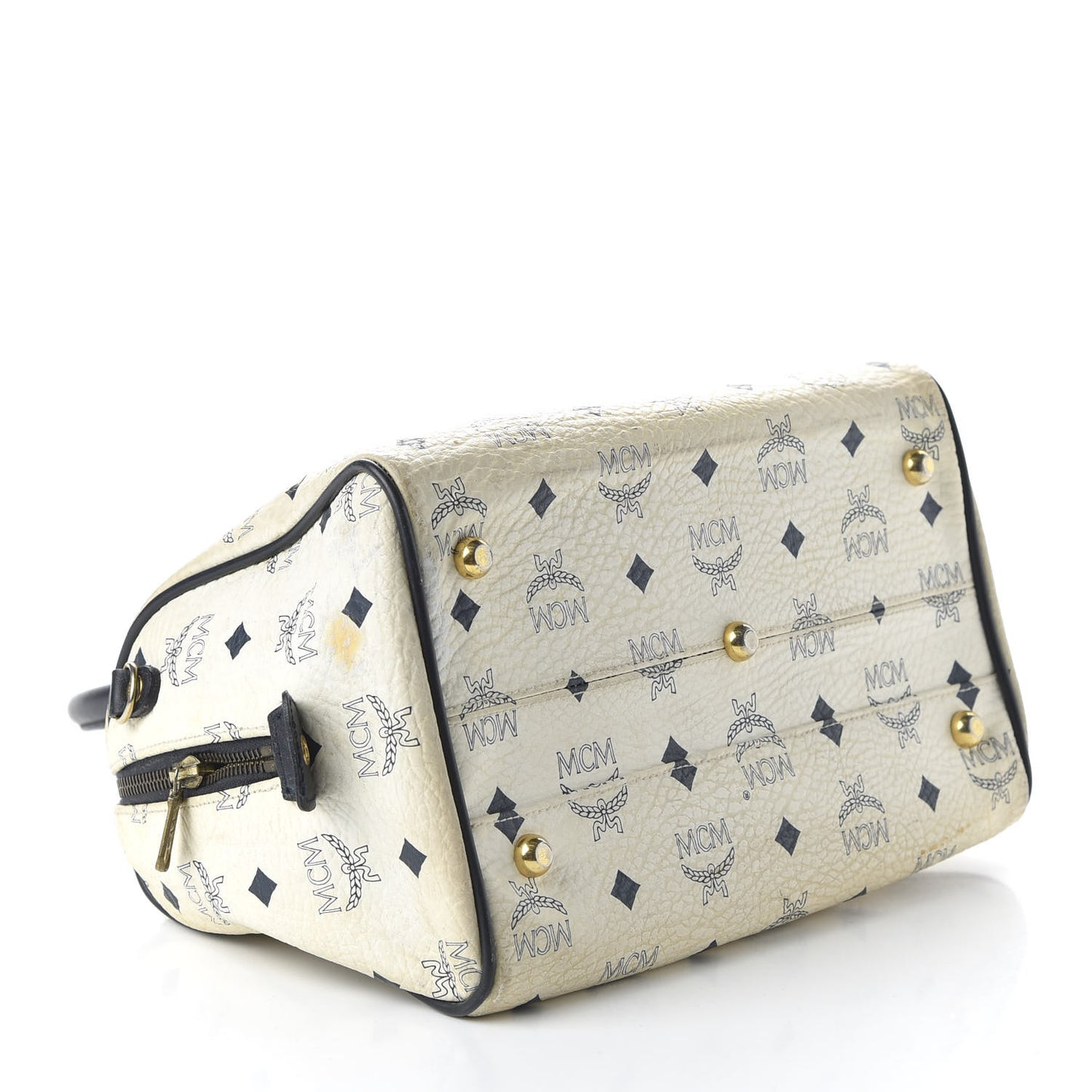 Visetos Essential Boston Bag White