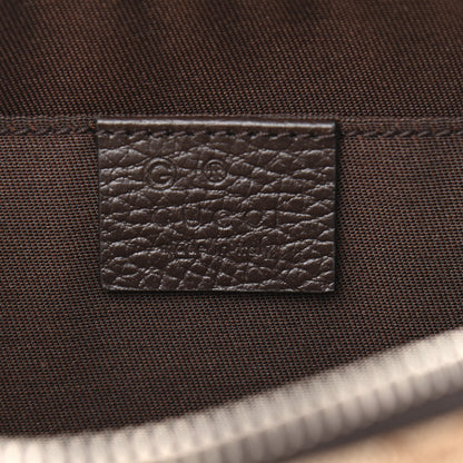 Gucci Monogram Belt Bag Dark Brown 6 of 10