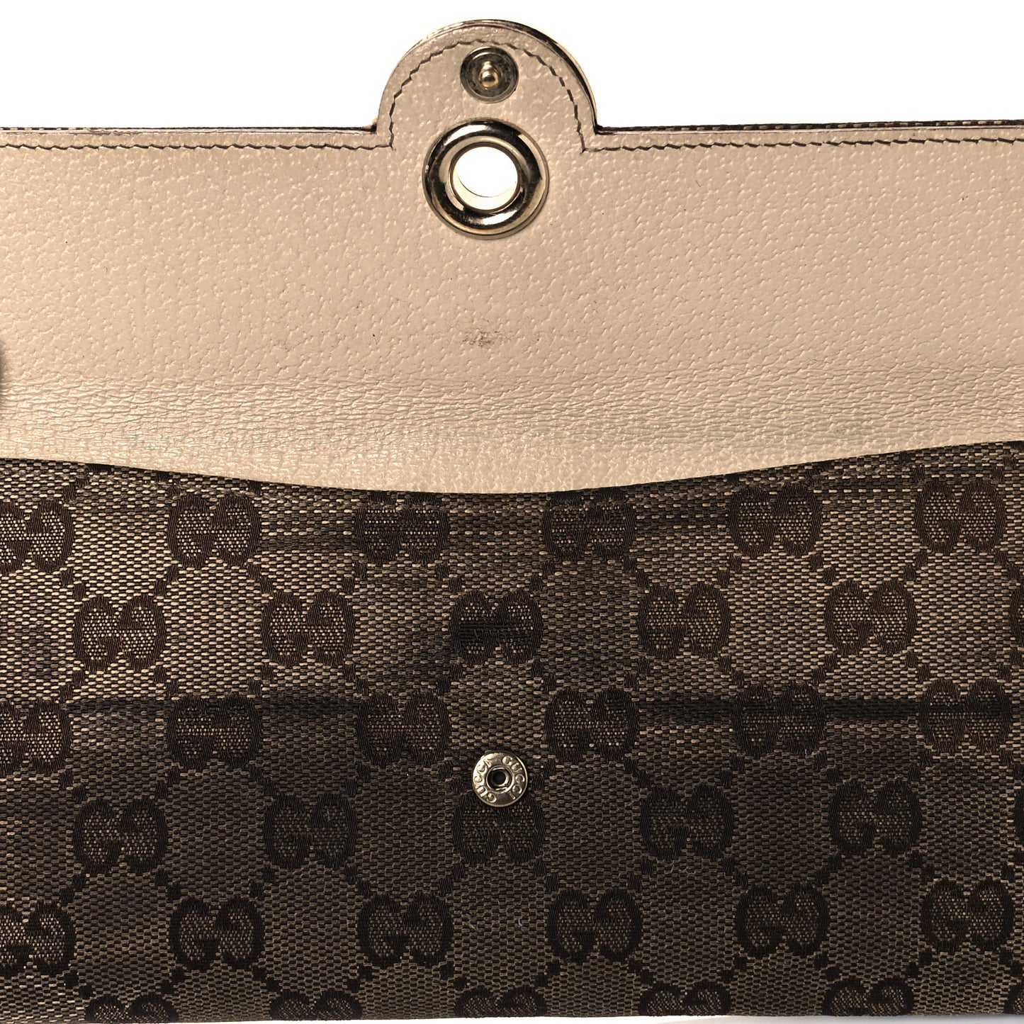Monogram Eclipse Continental Wallet Off White
