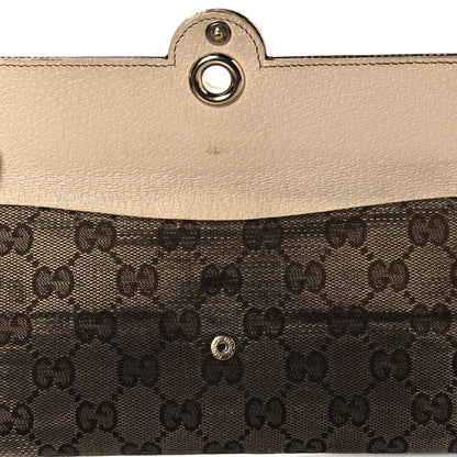 Gucci Monogram Eclipse Continental Wallet Off White 10 of 11