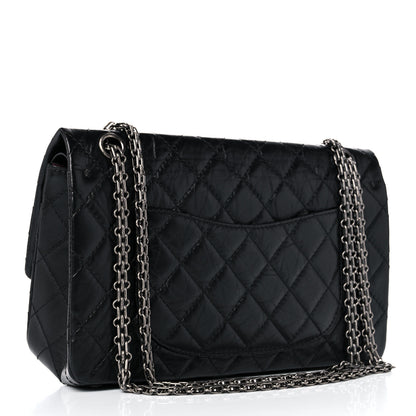 Chanel Aged Calfskin Quilted 2.55 Reissue 226 Flap Black 3 of 11