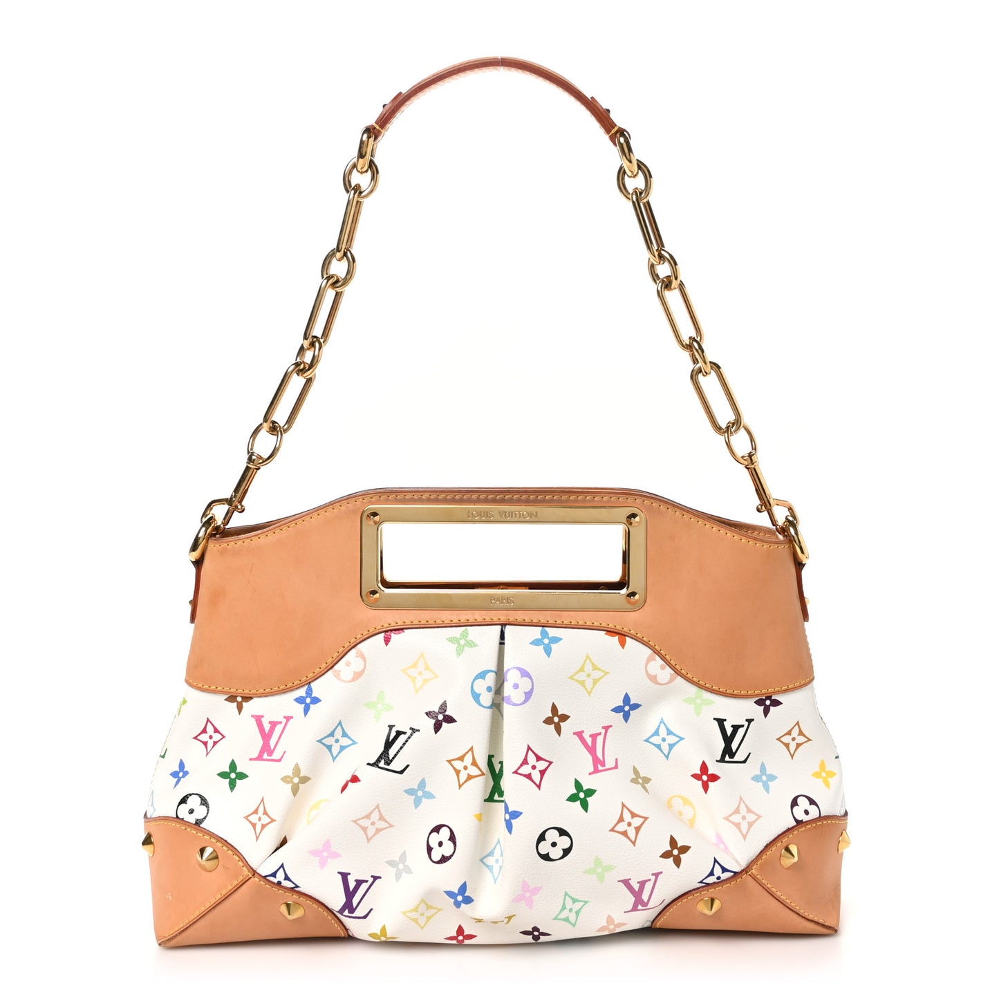 Monogram Multicolor Judy MM White