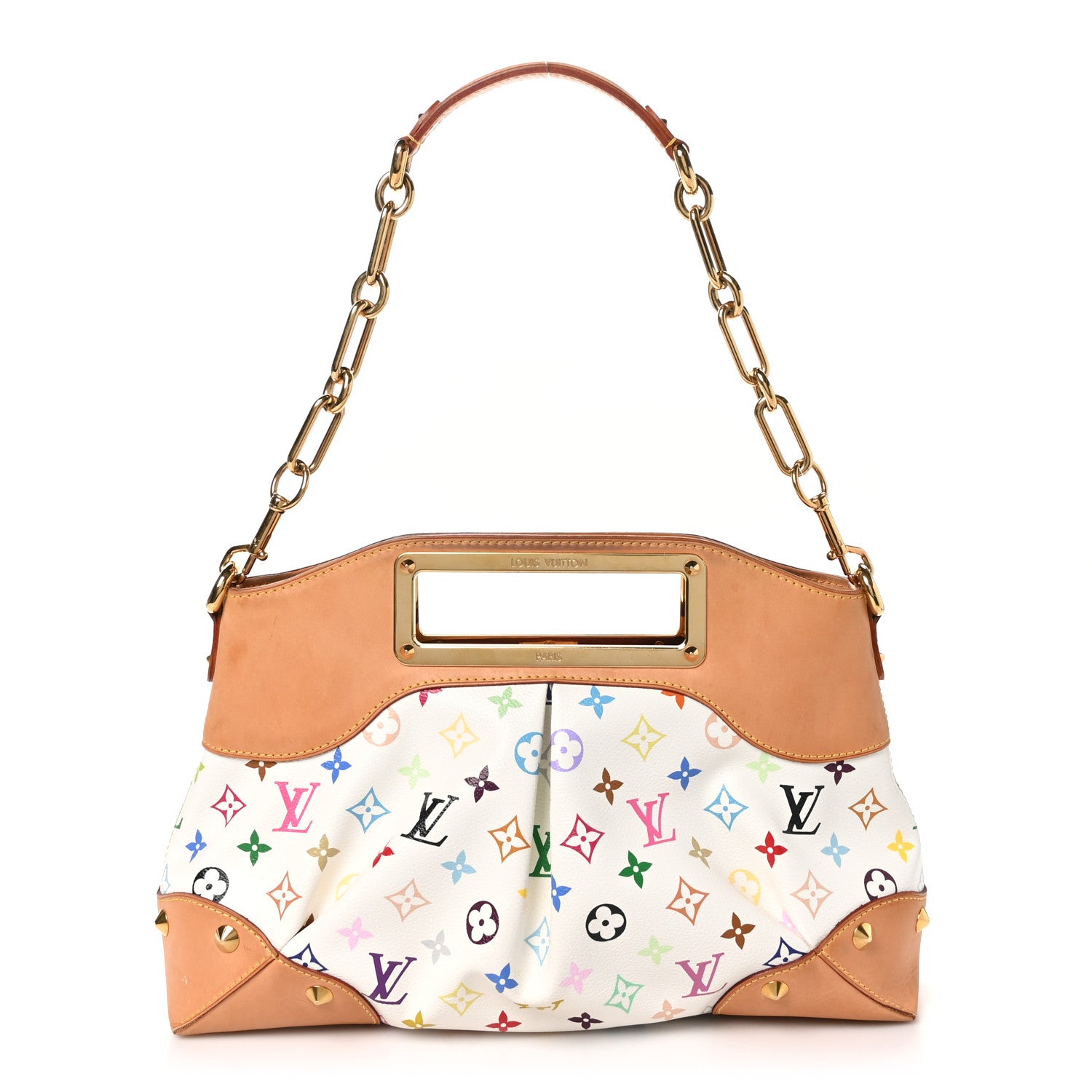 Louis Vuitton Monogram Multicolor Judy MM White 1 of 9