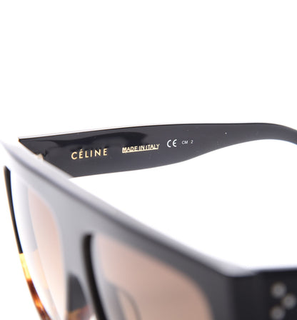 Celine Shadow Sunglasses CL 41026/S Black Havana 5 of 7
