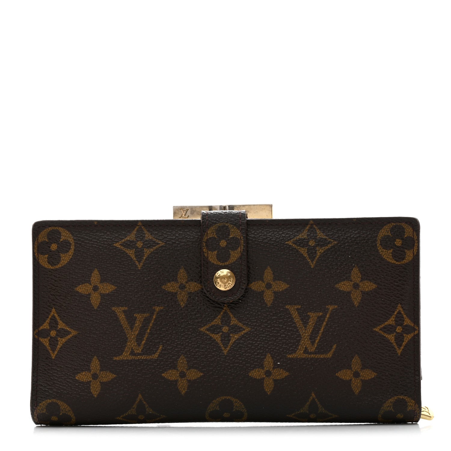 Louis Vuitton Monogram Continental French Purse Wallet 1 of 10