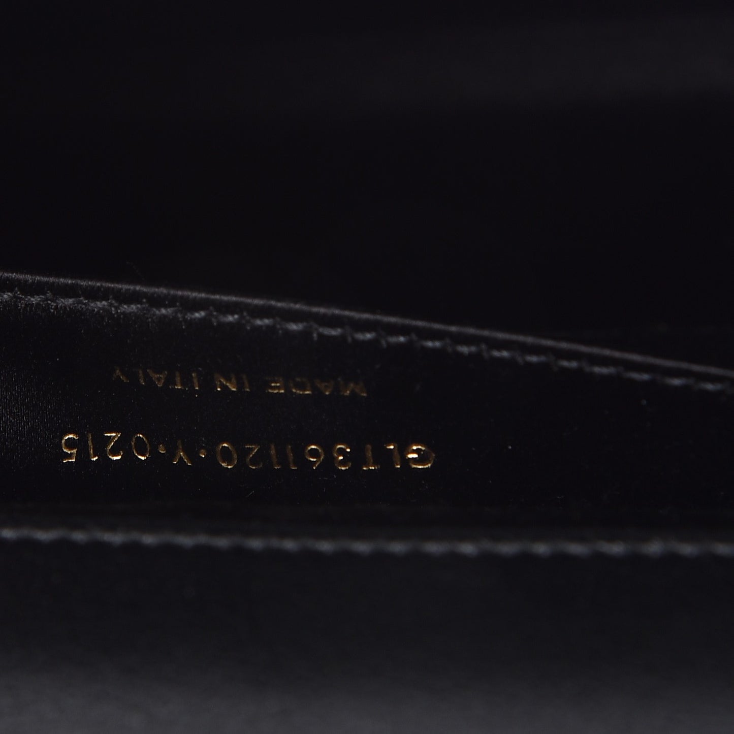 Calfskin Monogram Large Belle De Jour Clutch Black