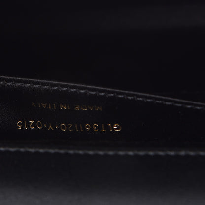 Saint Laurent Calfskin Monogram Large Belle De Jour Clutch Black 7 of 7