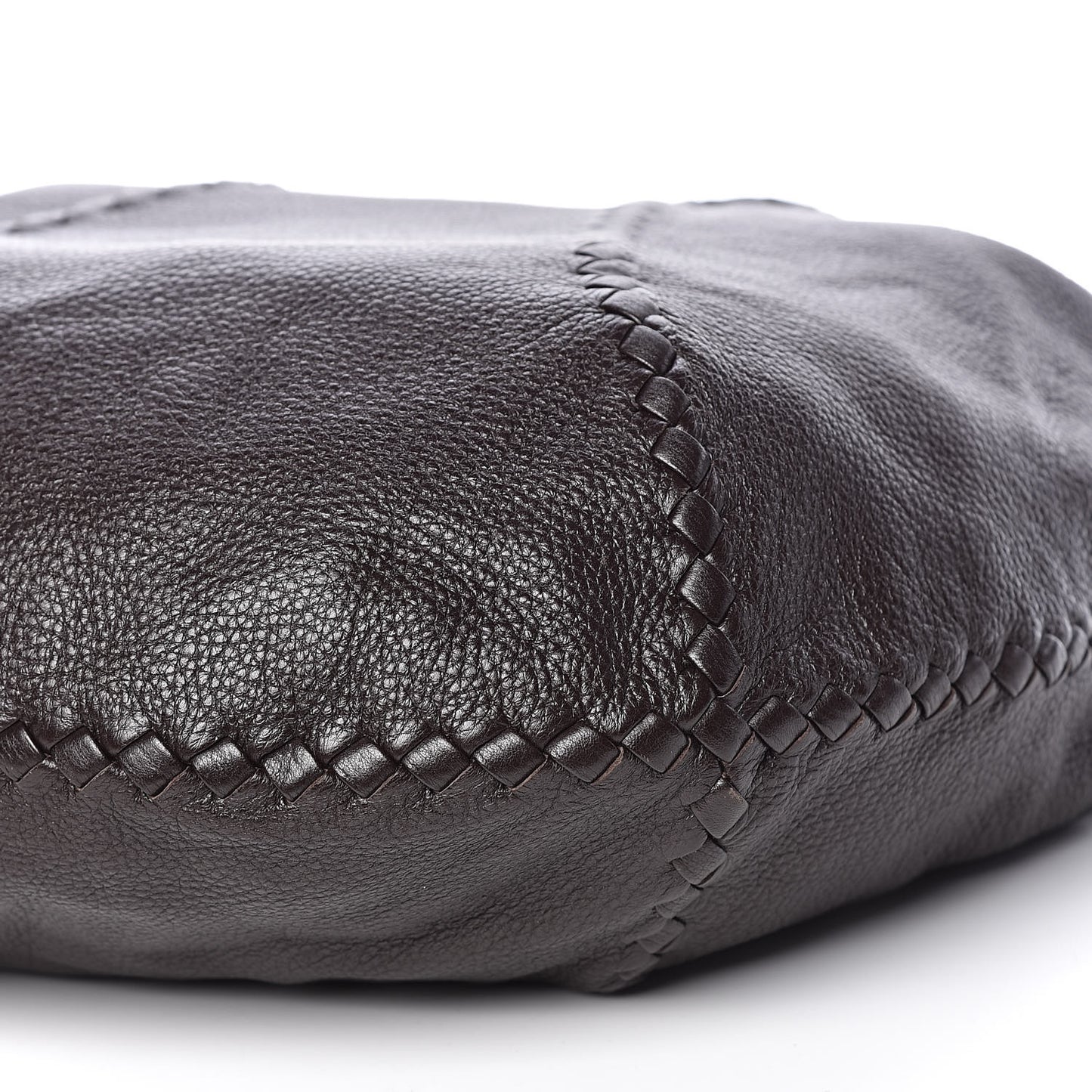 Cervo Deerskin Large Hobo Ebano
