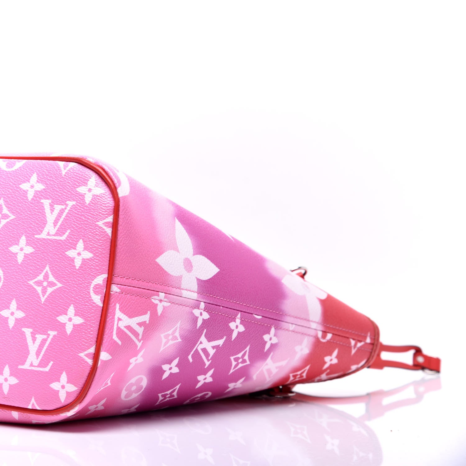 Louis Vuitton Monogram Escale Neverfull MM Rouge 8 of 8