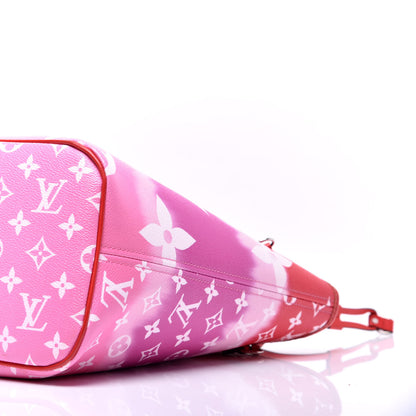 Louis Vuitton Monogram Escale Neverfull MM Rouge 8 of 8