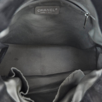 Chanel Leather Soho CC Shopper Tote Black 7 of 10