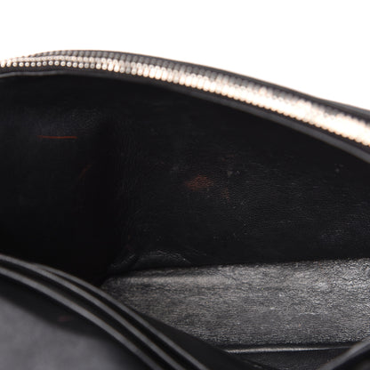 Balenciaga Pebbled Calfskin Everyday Chain Wallet Black 8 of 13