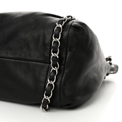 Chanel Lambskin Small Sharpei Shoulder Bag Black 10 of 10