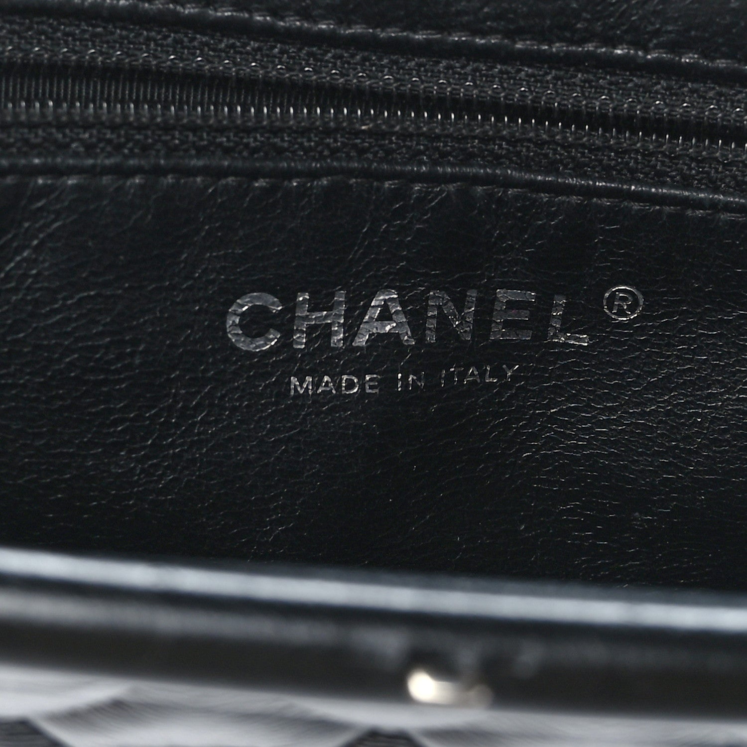 Chanel Lambskin Quilted Timeless Clutch Black 6 of 9