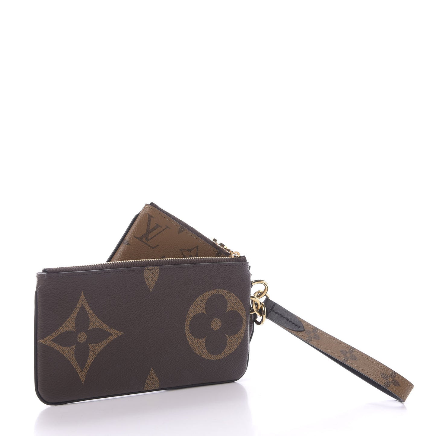 Reverse Monogram Giant Trio Pouch