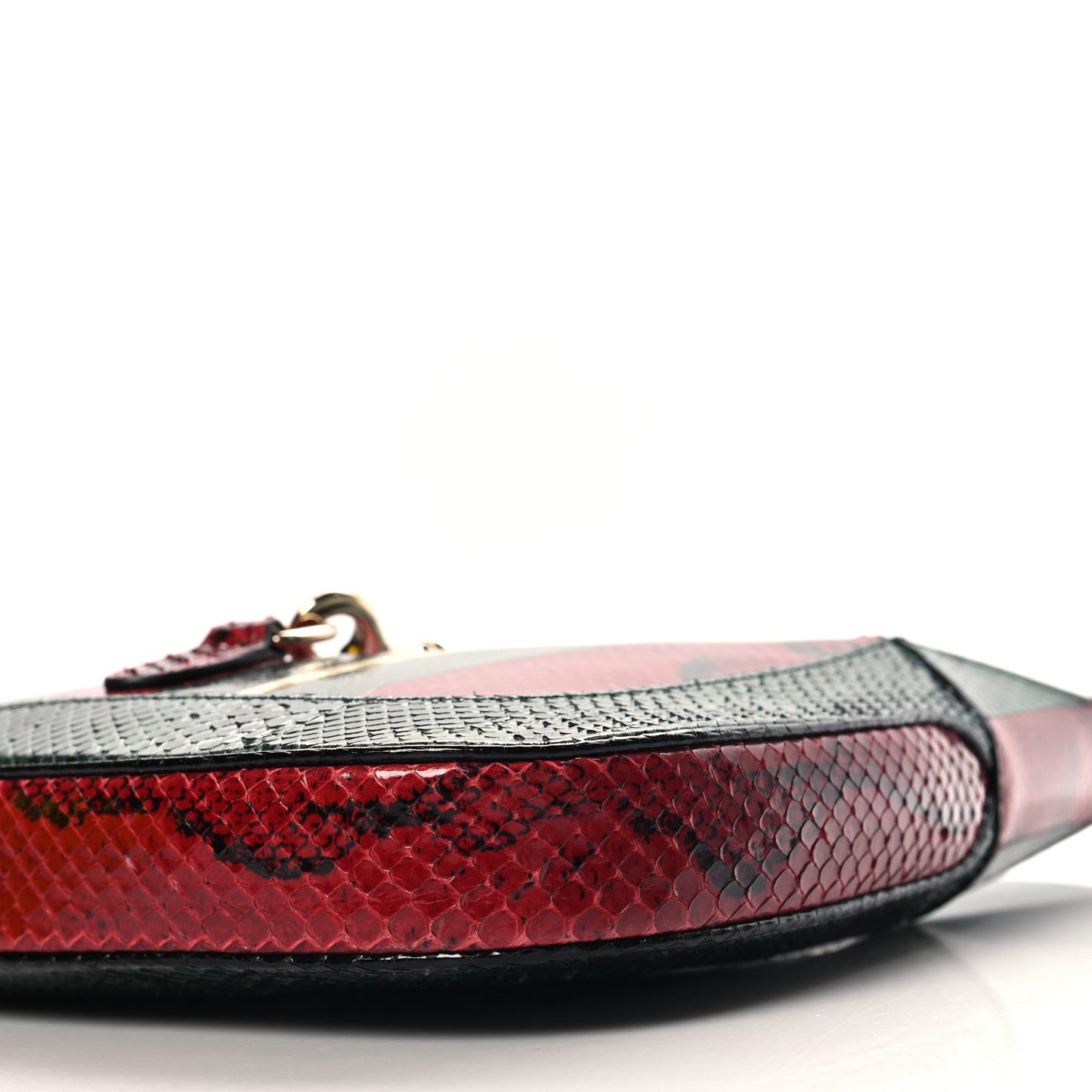 Snakeskin Web Small Jackie 1961 Hobo Green