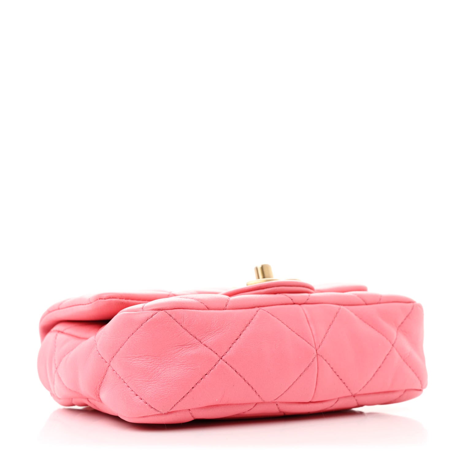Chanel Lambskin Quilted Mini Funky Town Flap Pink 4 of 13