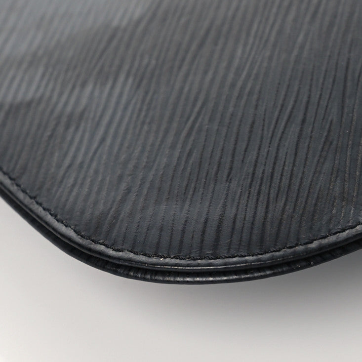 Epi Demi Lune Pochette Black
