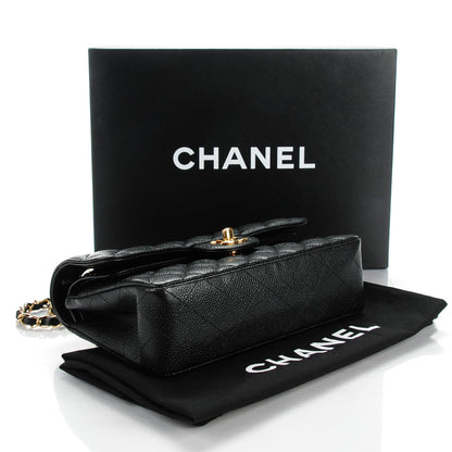 Chanel Caviar Quilted Small Double Flap Black 4 of 8