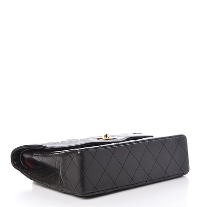 Chanel Lambskin Quilted Small Double Flap Black 4 of 12
