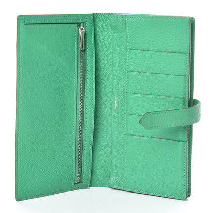 Hermes Chevre Mysore Bearn Wallet Menthe 5 of 13