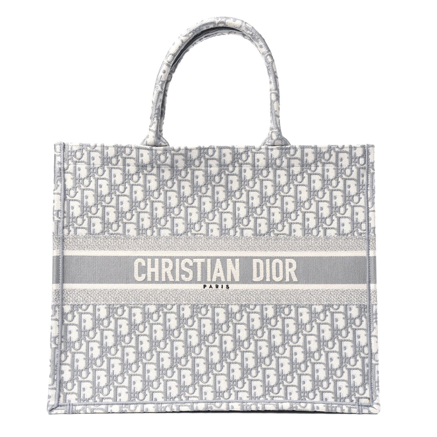 Oblique Large Book Tote Grey
