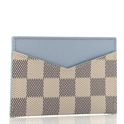 Louis Vuitton Damier Azur Daily Card Holder Olympe Blue 2 of 3