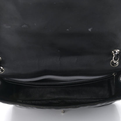 Chanel Patent Quilted Maxi Single Flap Black 5 of 11