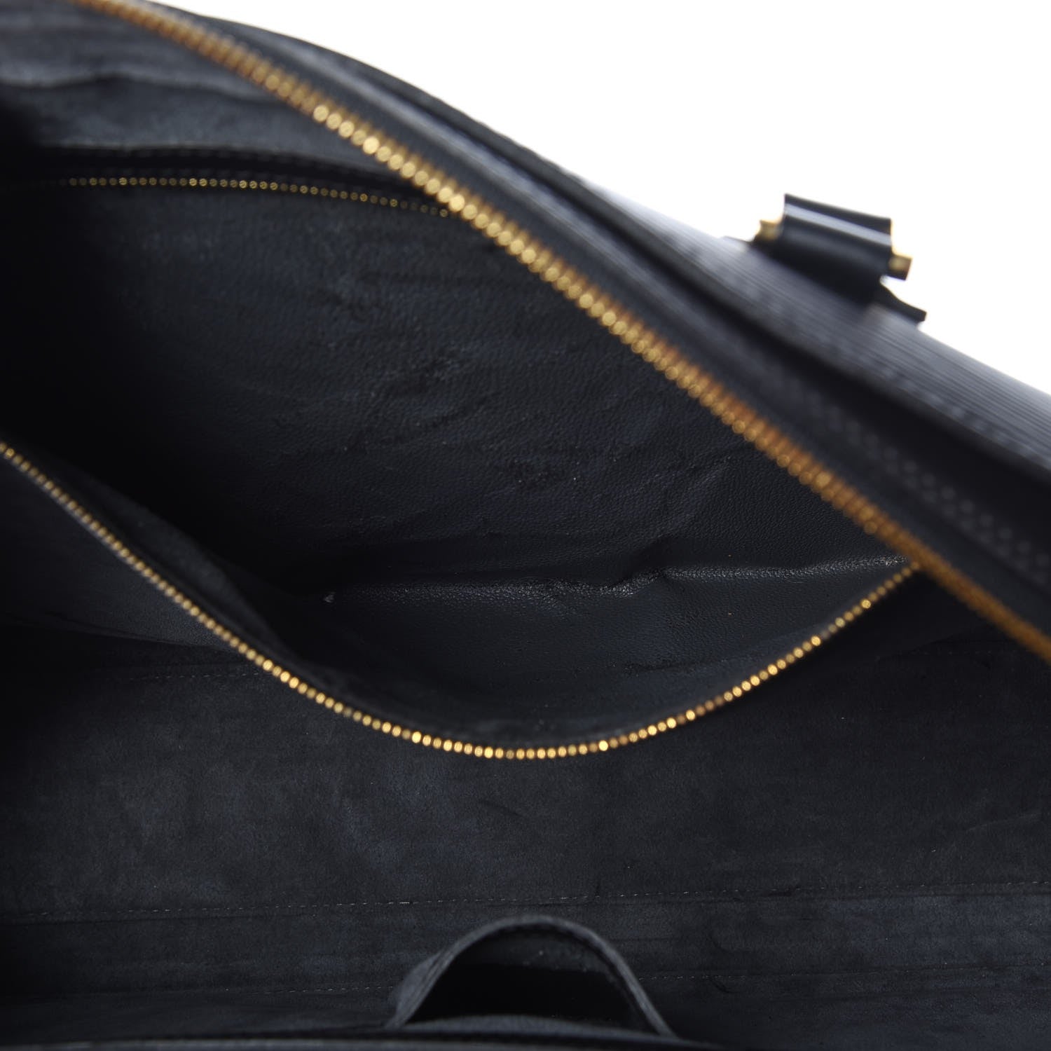 Louis Vuitton Epi Sorbonne Briefcase Black 7 of 7