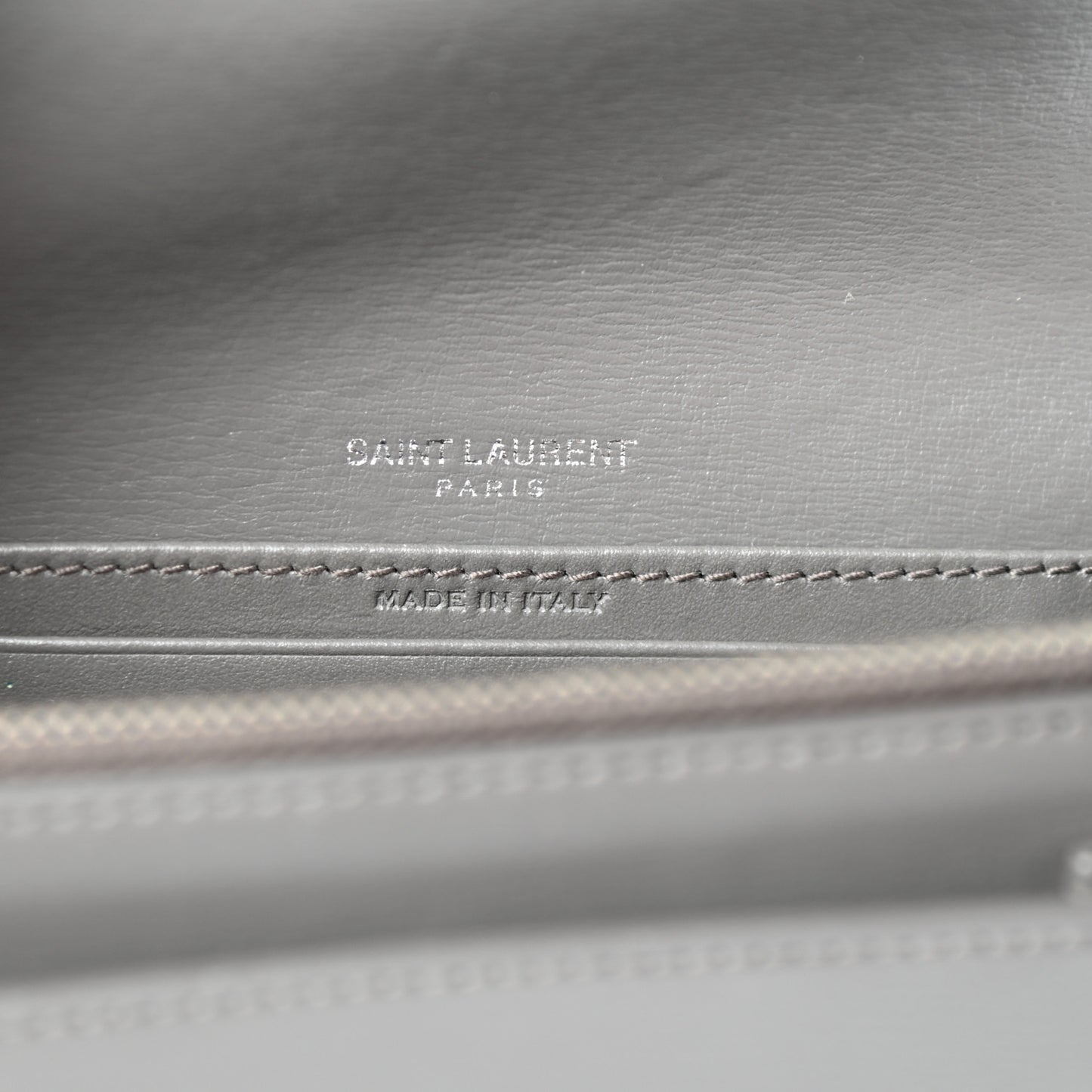 Calfskin Monogram Sunset Chain Wallet Earth