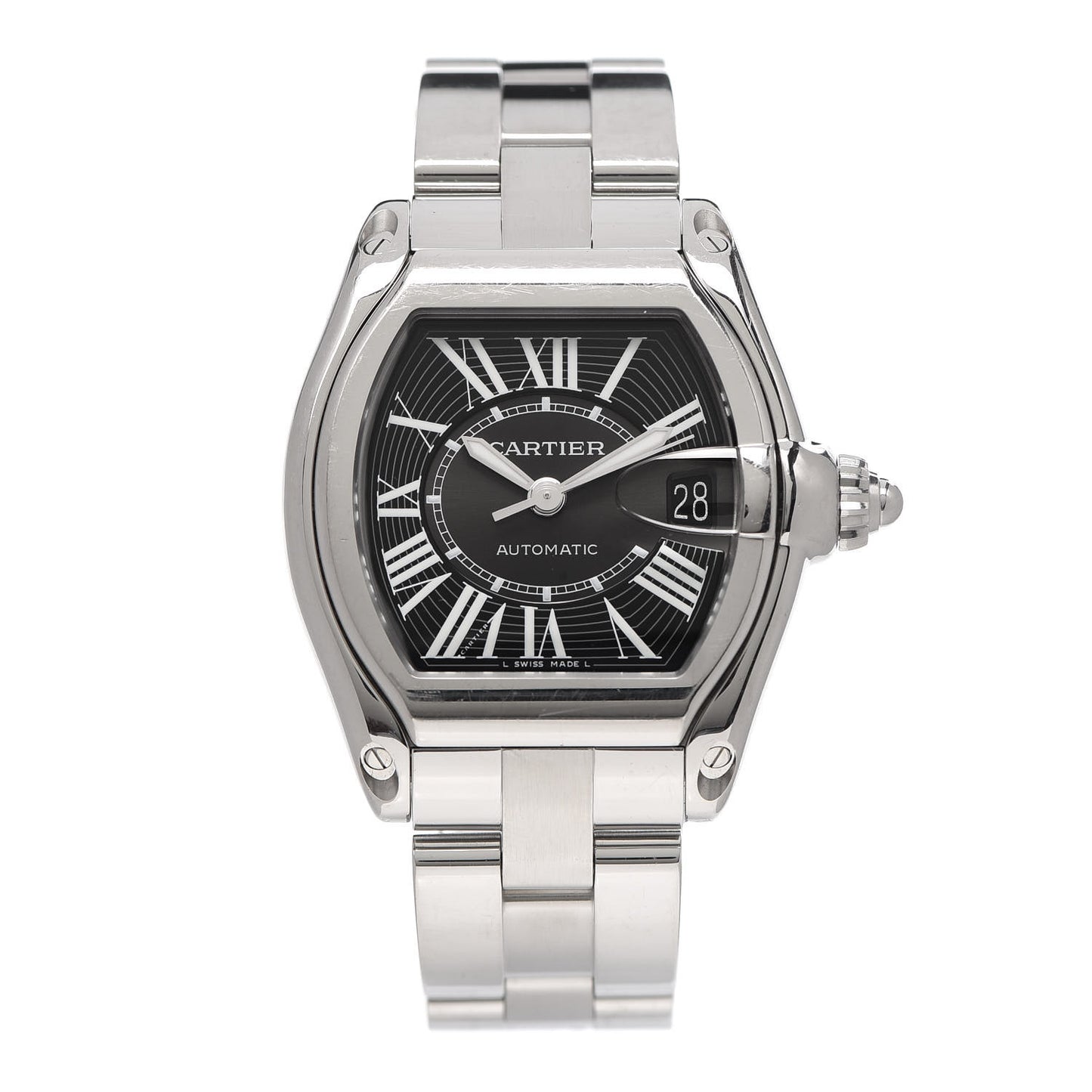 Stainless Steel 37mm Roadster Automatic Watch Black