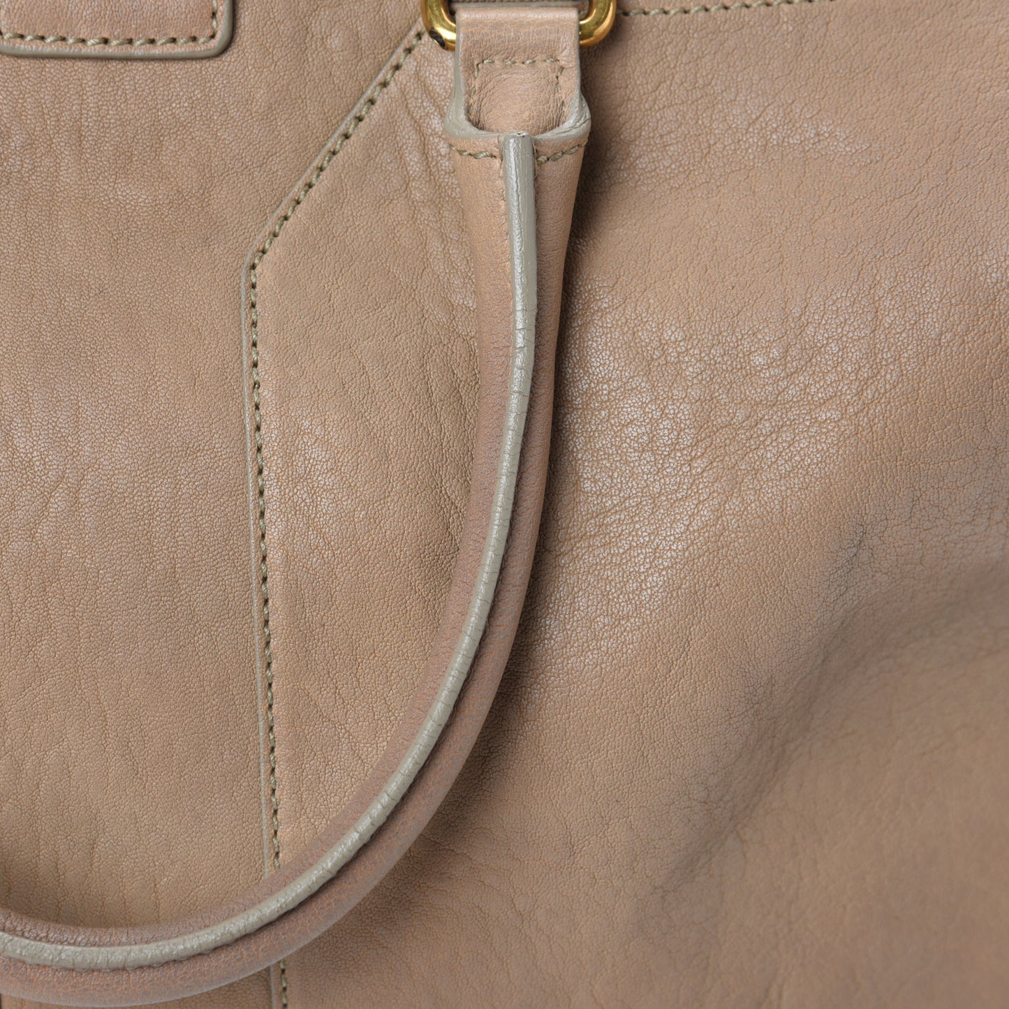 Sheepskin Medium Cabas ChYc Beige