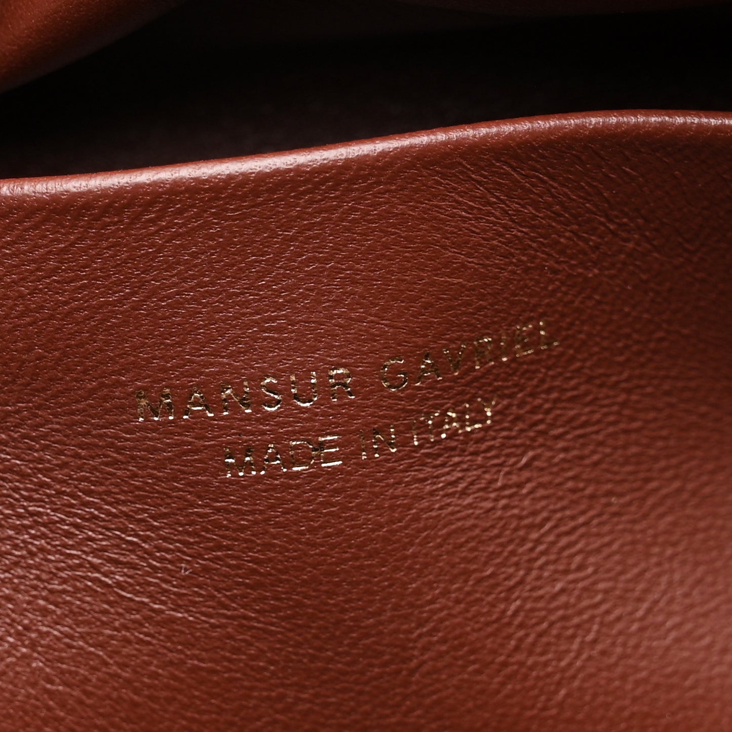 Lambskin Oversized Cloud Clutch  Chocolate