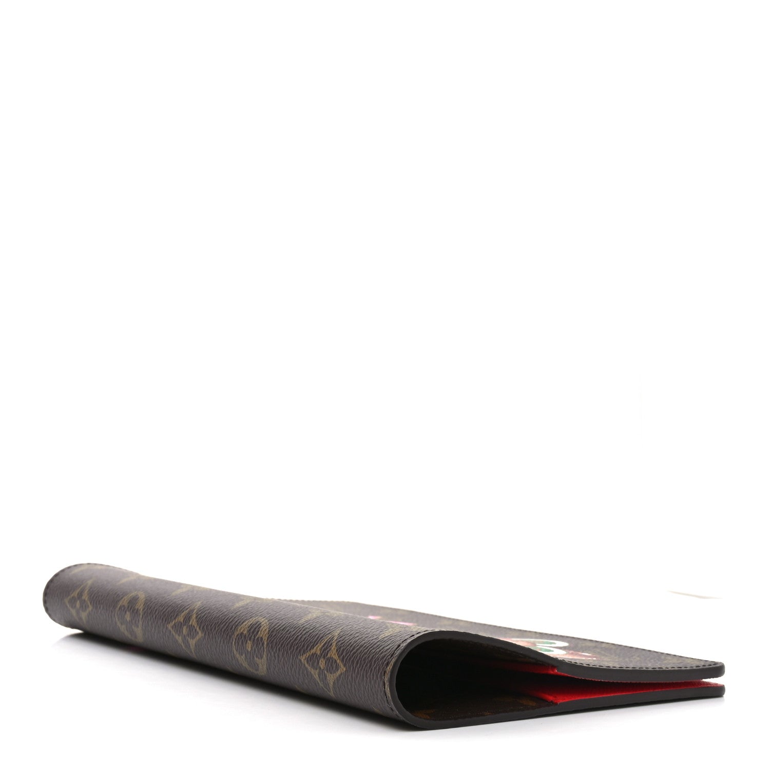 Louis Vuitton Monogram Emily Notebook Cover MM Coquelicot 4 of 7