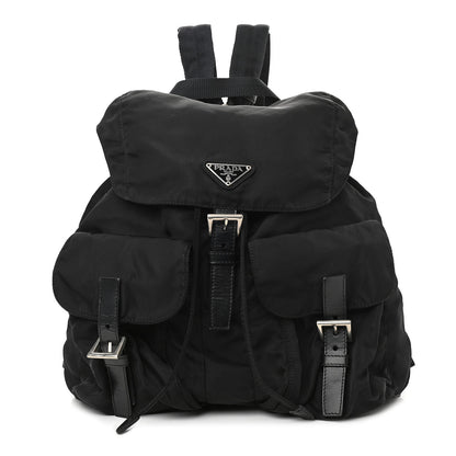 Prada Tessuto Nylon Vela Small Backpack Black 1 of 10