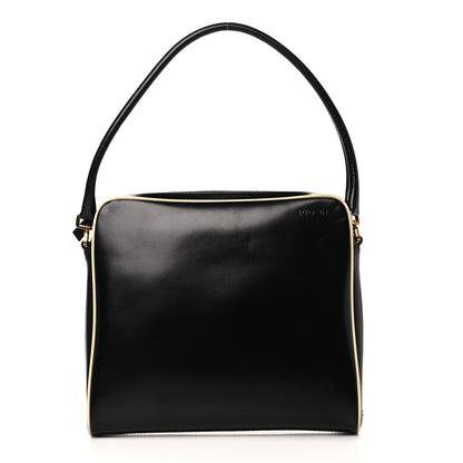 Prada Vitello Drive Shoulder Bag Black 1 of 9