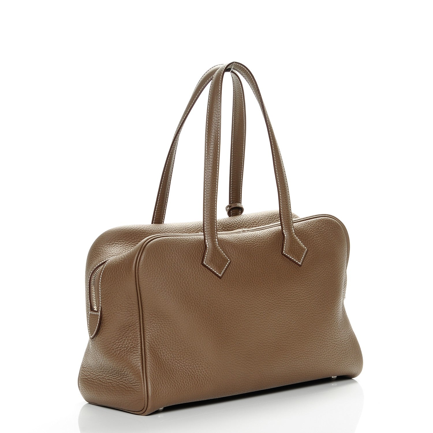Hermes Taurillon Clemence Victoria II 35 Etoupe 3 of 6